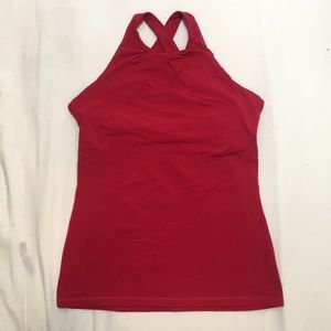Lucy red tank top - Size Medium